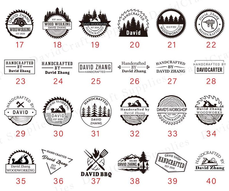 Custom Wood Branding Iron for Woodworkers,Custom electric branding iron for wood,Wood burning stamp,gift for boyfriend image 5