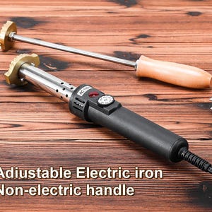 Custom Wood Branding Iron for Woodworkers,Custom electric branding iron for wood,Wood burning stamp,gift for boyfriend image 7