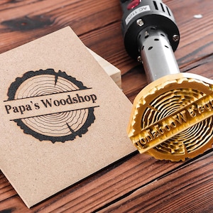Branding iron for wood / Custom electric branding iron for wood/ Wood burning stamp / It is a good gift for husband, father, woodworker.