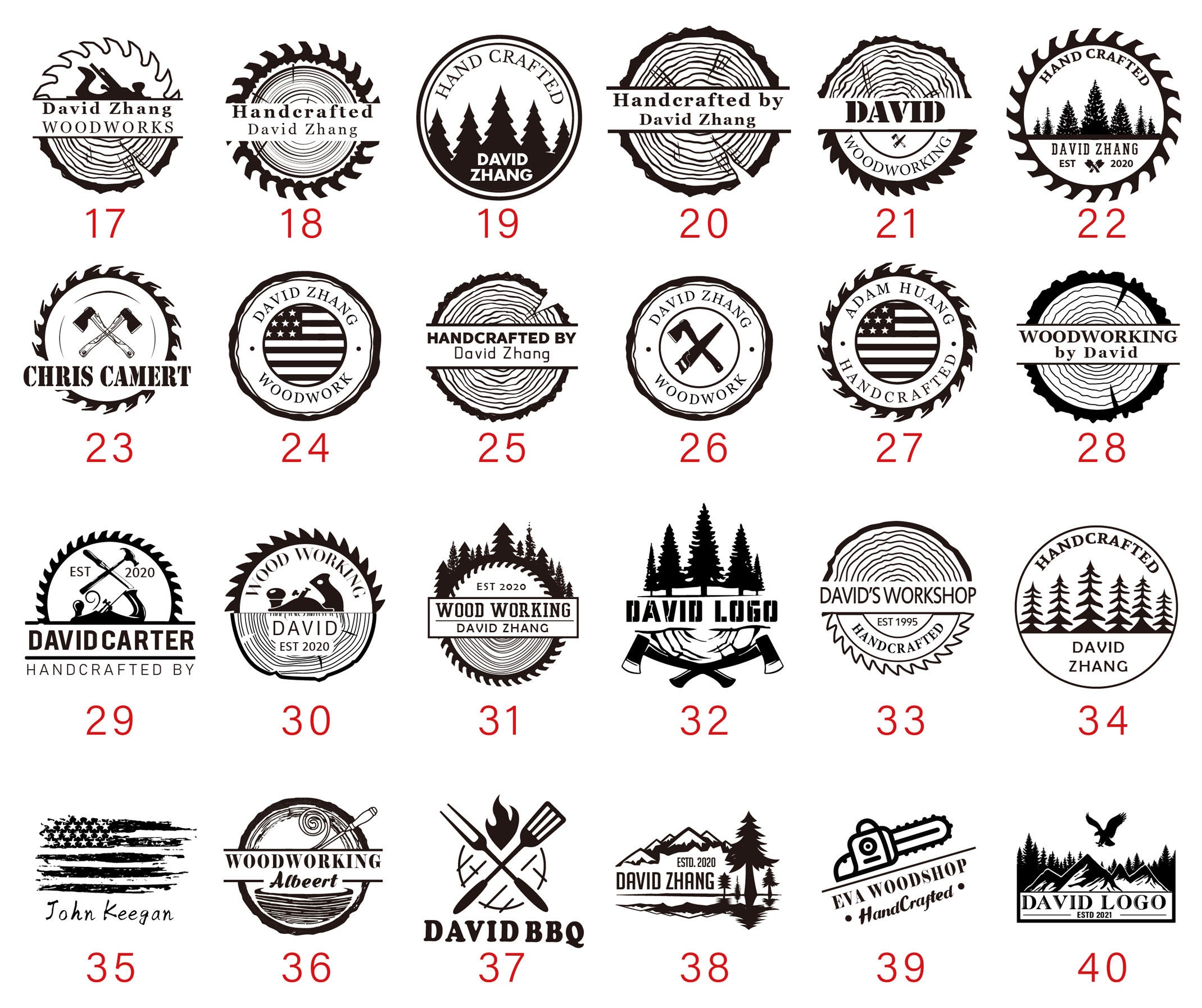 Custom Wood Burning Stamp Branding Iron for Wood Working Etsy