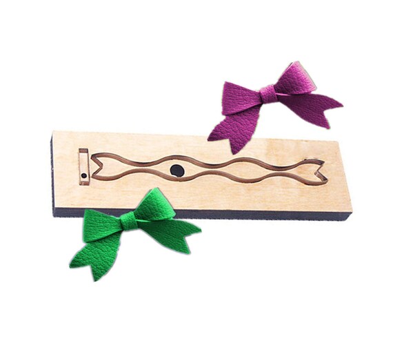 Bow Knot Leather Cutting Die Leather Die Cutter Steel Etsy