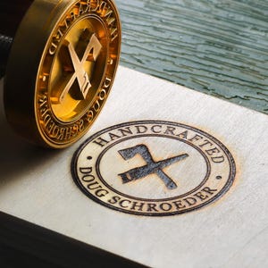 Branding Iron Custom Logo Embossed Embosser Stamp,Stamp For Wood, Custom Wood Branding Iron, Custom Gift.