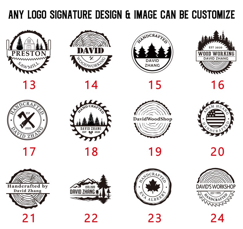 Wood Brand Iron Custom Leather Stamp / Custom Metal Stamp Heat Etsy