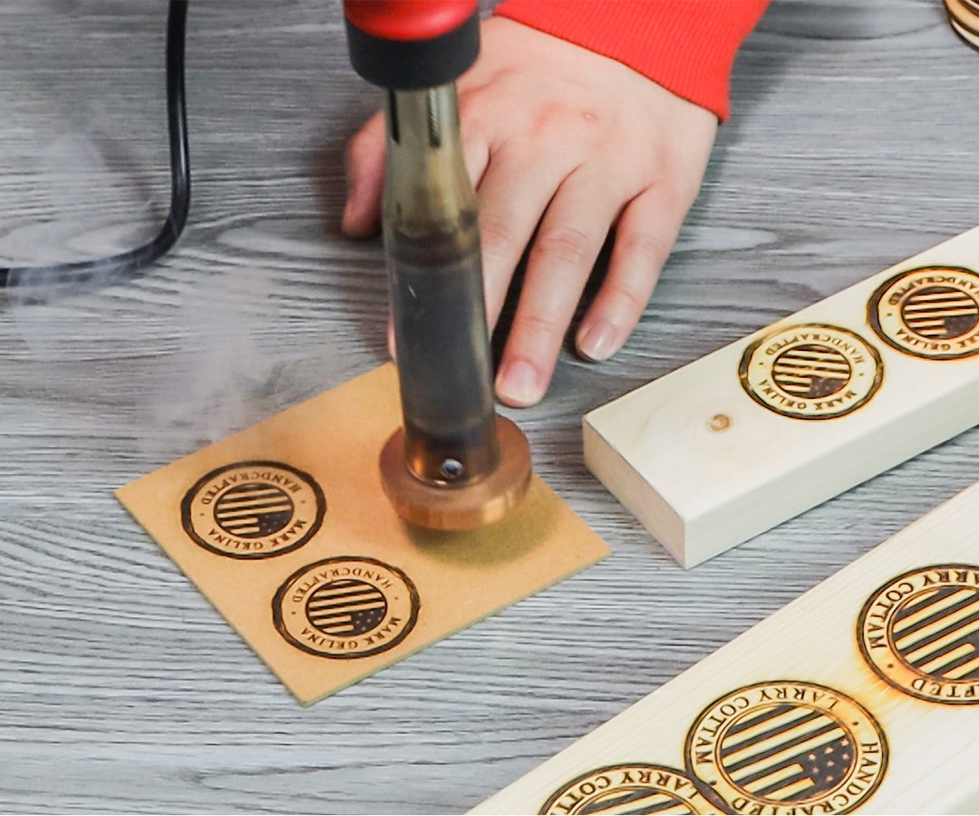 Customized Wood Soldering Iron Gifts/ Wood Branding Iron Custom Leather