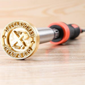 1-2 inch stamps + 200W soldering iron.Custom electric branding iron for Wood, Steak, leather.