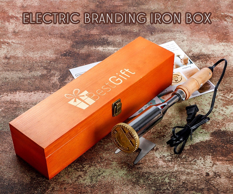 Custom Metal Stamp Heat Emboss Stamp / Wood Branding Iron Etsy