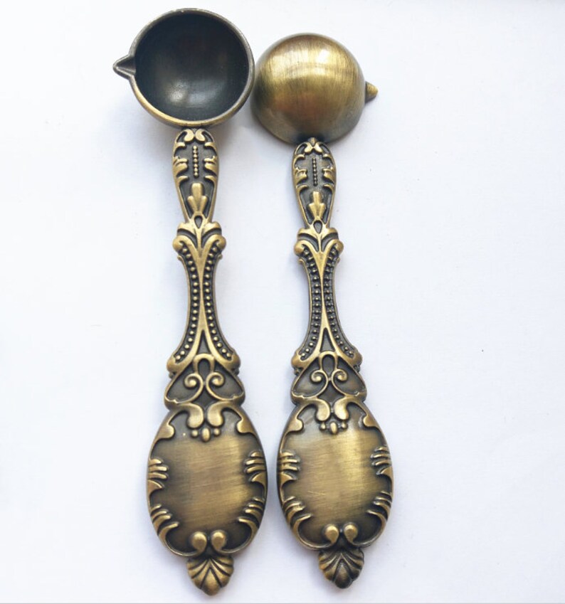 Vintage Wax Seal Spoon/ Wax Melting Spoon for Wax Seal Stamp/ Etsy