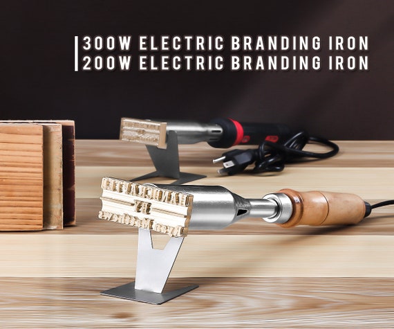 Custom Electric Branding Iron With Custom Stamp / Personalized Wood  Branding Iron / Wood Branding Iron / Leather Branding Iron 