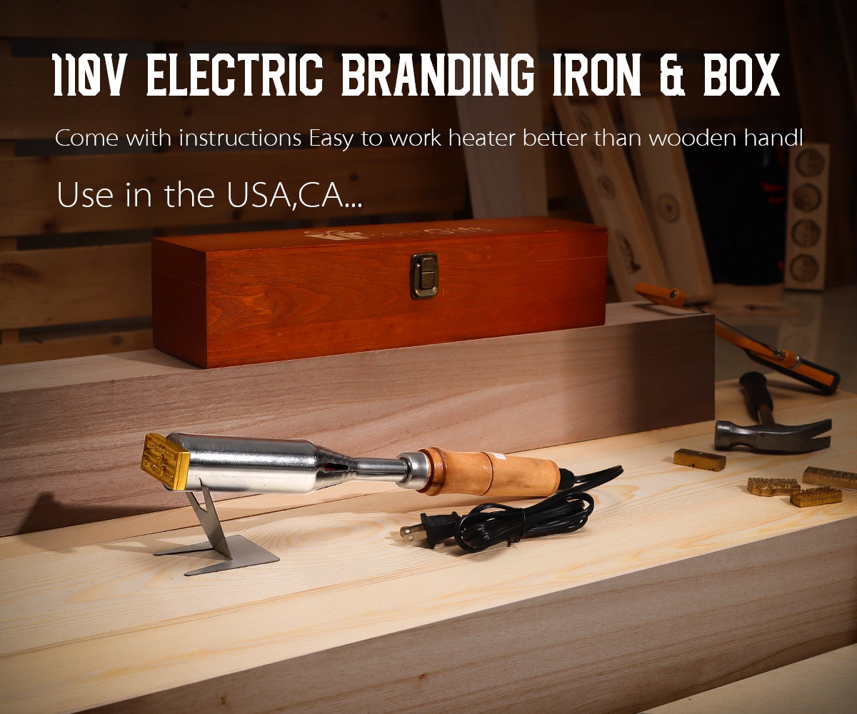 Custom Branding Iron Stamp for Woodworking / Personalized Wood Branding  Iron / Wood Branding Iron / Leather Branding Iron 