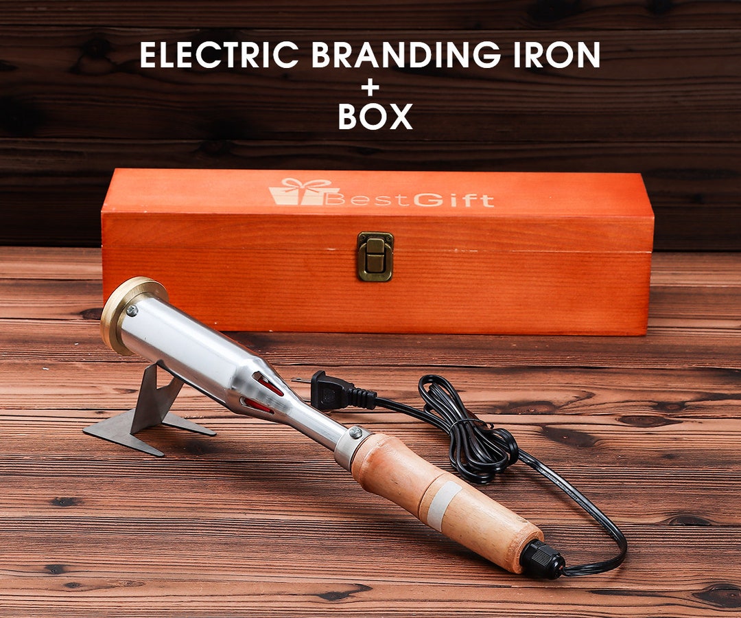 Custom Leather Stamp, Personalised Leather Branding Iron, Custom Brass