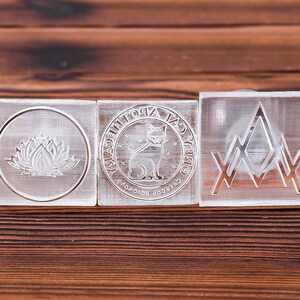Custom Ceramic Brass Stamp, Custom Brass Stamp for Clay, Custom Initial Clay Stamp, Gifts For Pottery Makers, Gifts For Pottery.