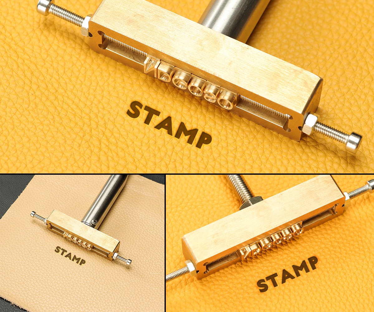 Custom Leather Stamp Letters 26 Alphabet Stamp Branding Iron Etsy