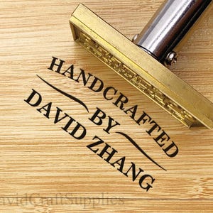 Custom brass stamp for wood /branding iron custom / custom branding iron for woodworking / Electric branding iron for wood