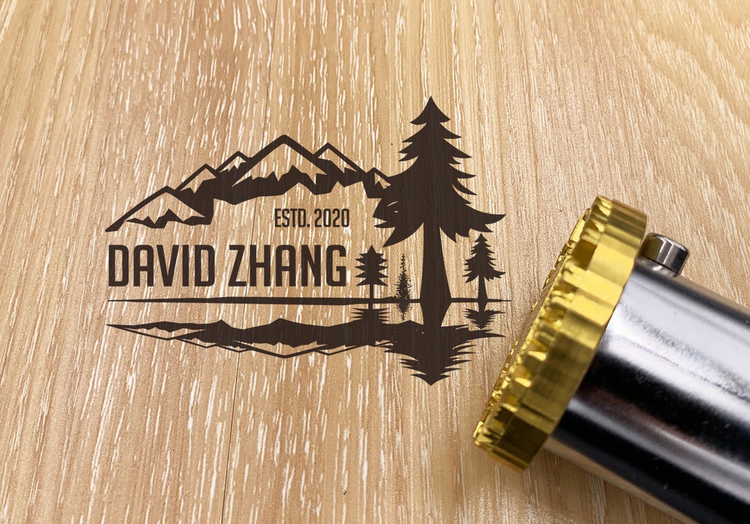 Custom Branding Iron Personalized Stamp, Electric Branding Iron for