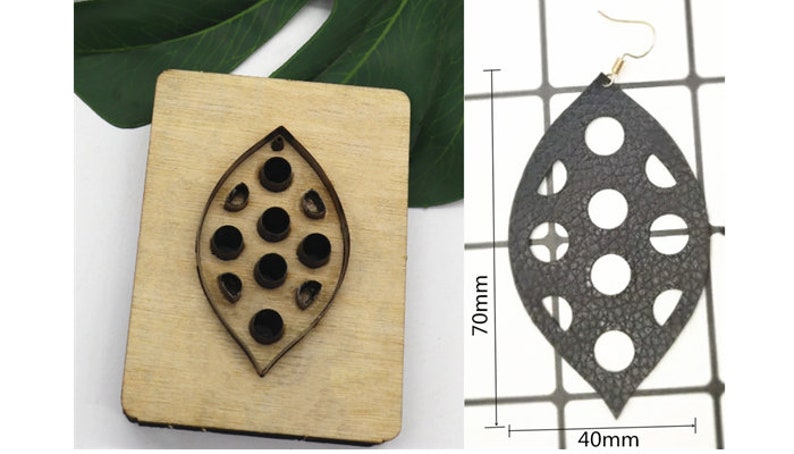 Teardrop Leather Cutting Die Leather Cutting Tools Leather Die Cutter Steel Leather Die Cut Mold