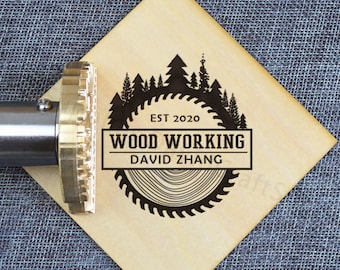 Branding iron / Custom metal stamp / Custom metal brand / Custom leather stamp / Brand iron for wood / Branding iron for woodworking