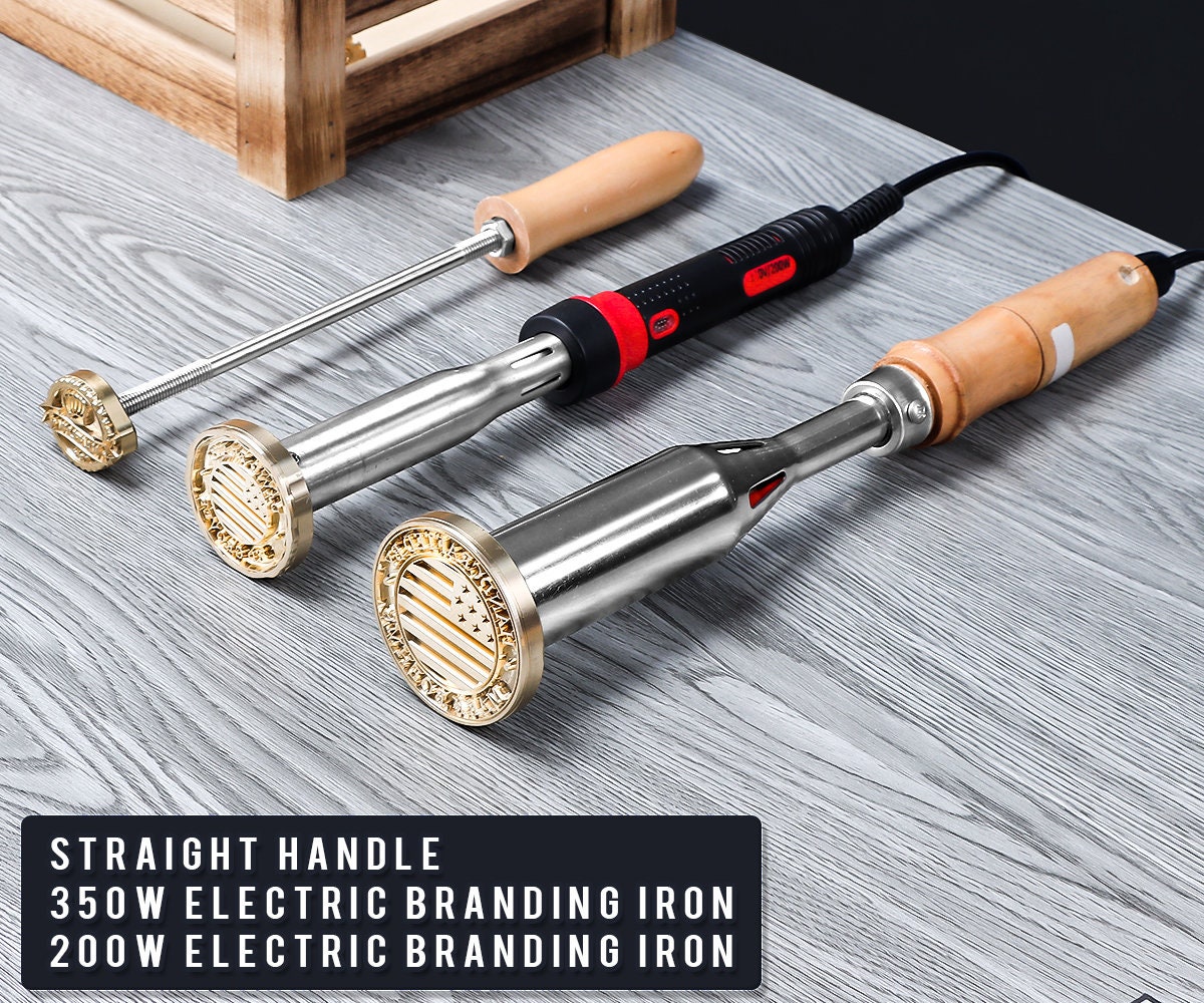 Custom Electric Wood Branding Iron with custom stamp,Wood branding  iron,Leather branding iron,wood burning – DokkiDesign
