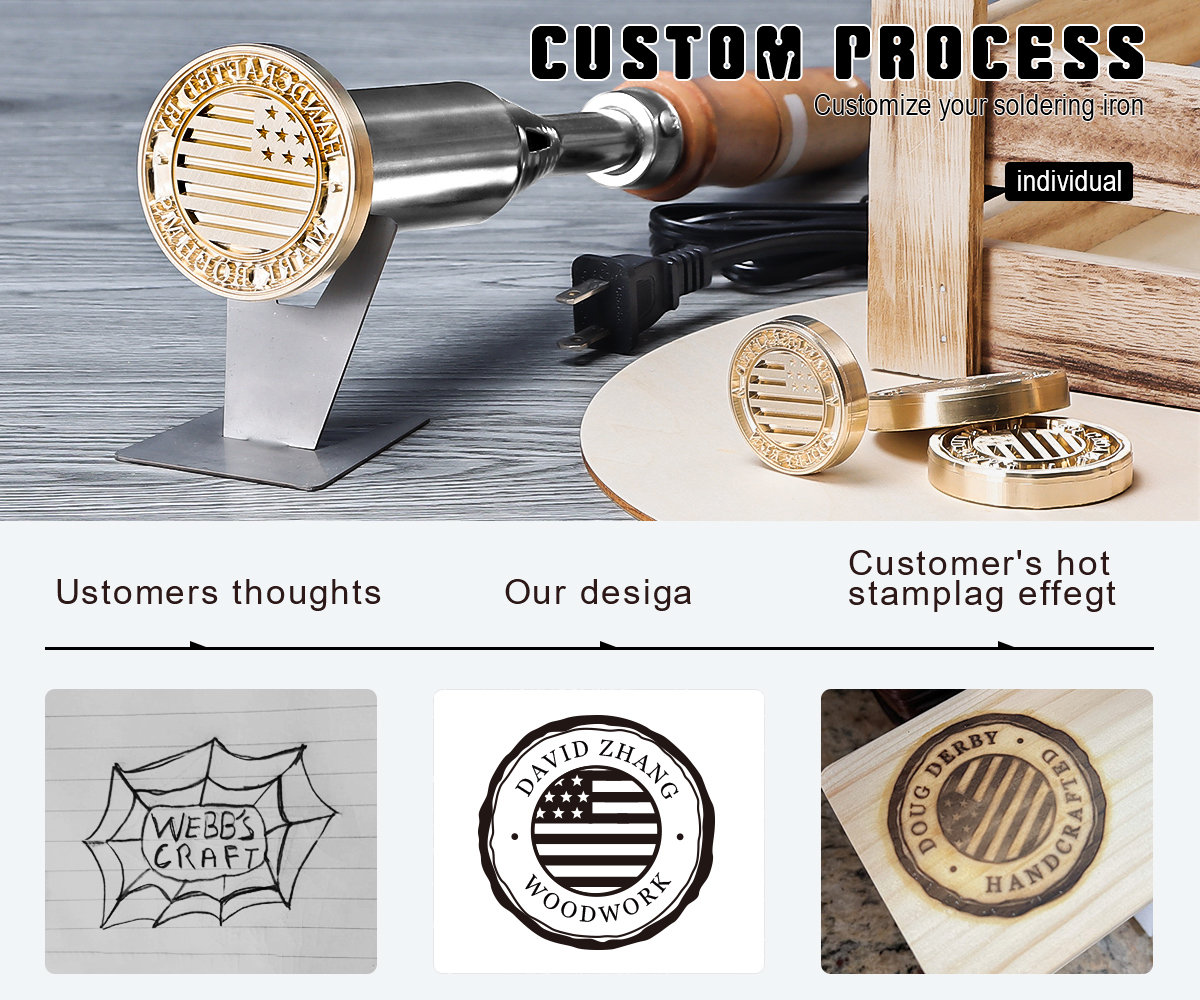  Custom Brass Leather Stamp, Branding Iron for Wood, Custom  Metal Branding Stamp, Customized Wedding Stamps, Embossed Stamp for Meat  Wood Paper Plastic : Arts, Crafts & Sewing