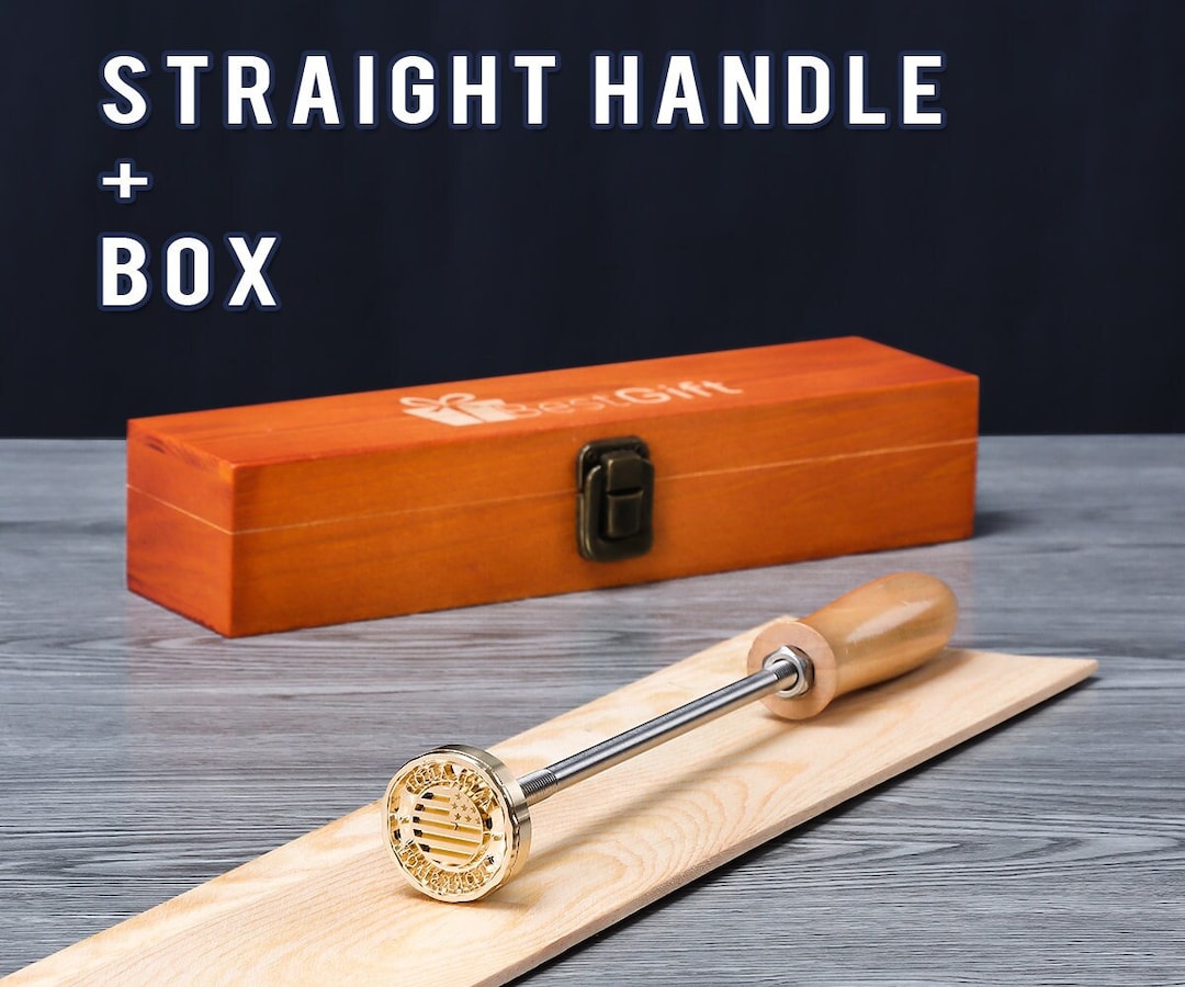 Custom Metal Stamp Heat Emboss Stamp /custom Branding Iron for Wood