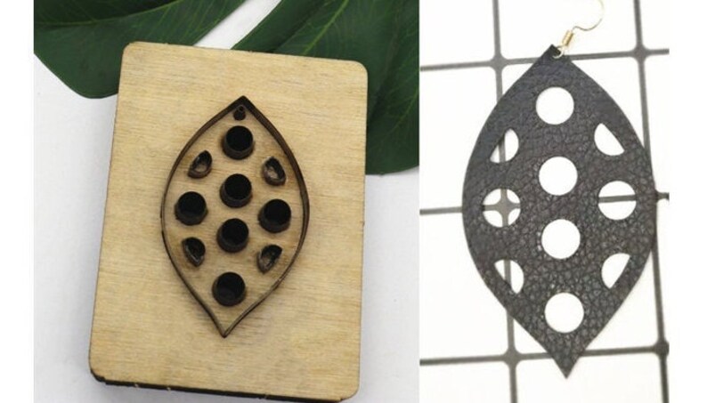 Teardrop Leather Cutting Die Leather Cutting Tools Leather Die Cutter Steel Leather Die Cut Mold