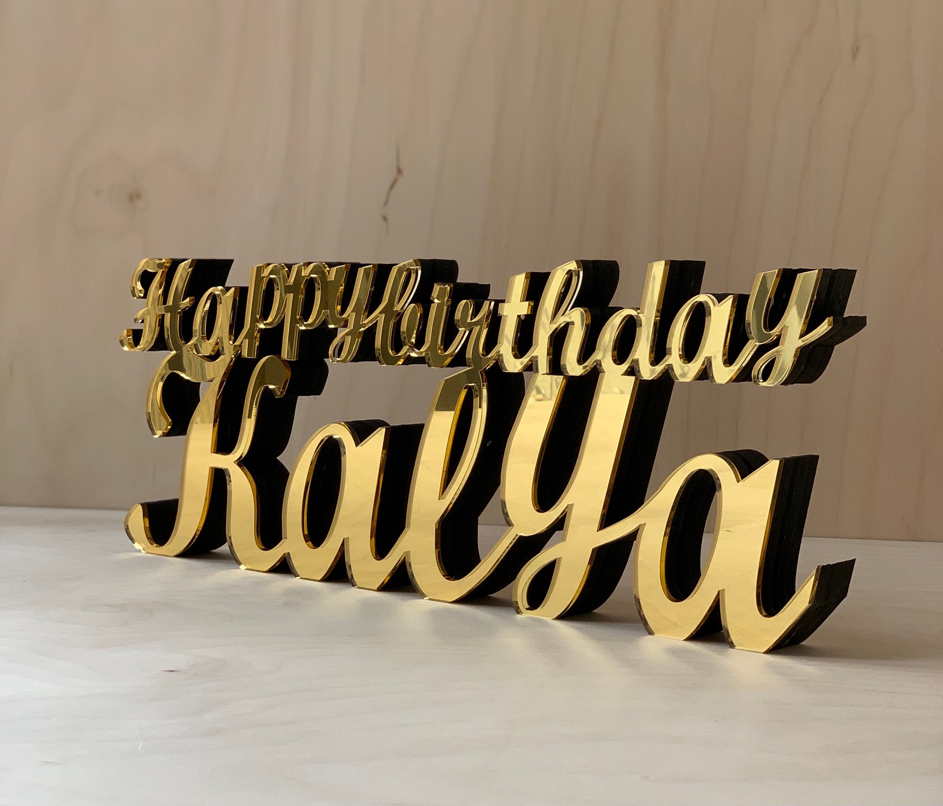 Stunning Personalized Name Decor Laser Cut Name Name Stand Etsy