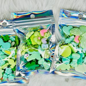 green cute charms