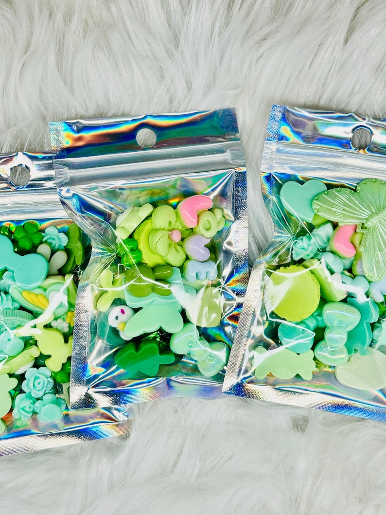 green cute charms