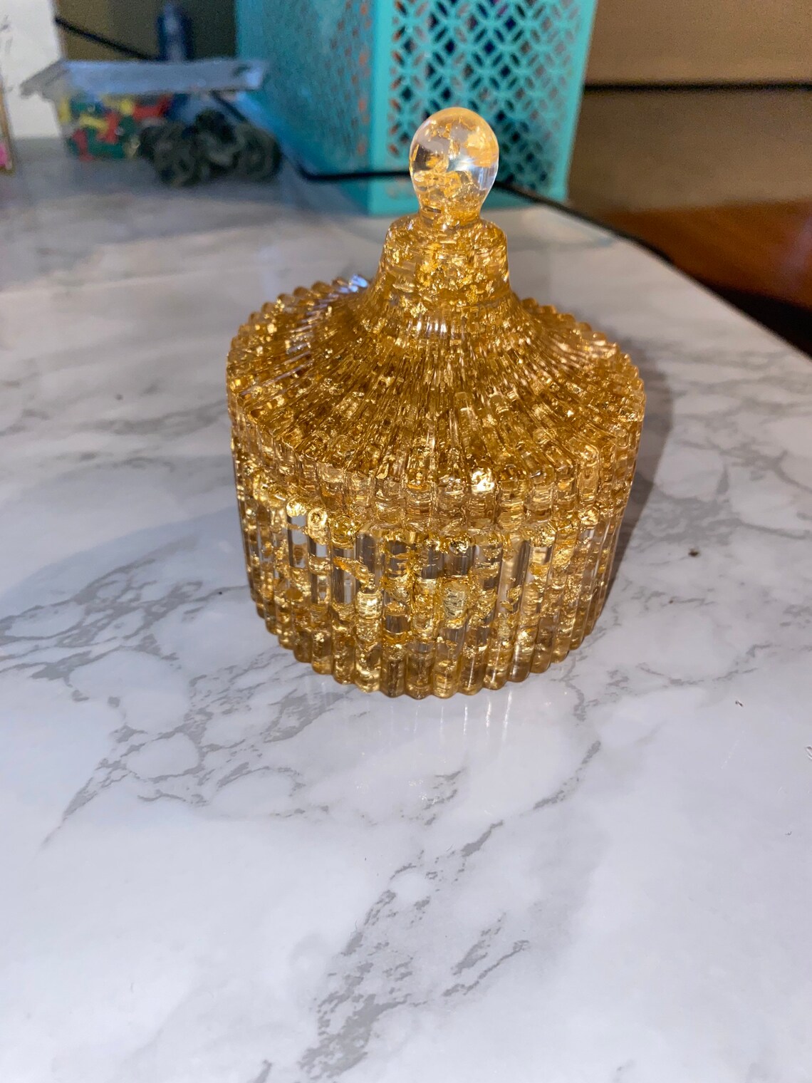 Gold Jewelry Box Jewelry Box Jewelry Storage Gold Etsy