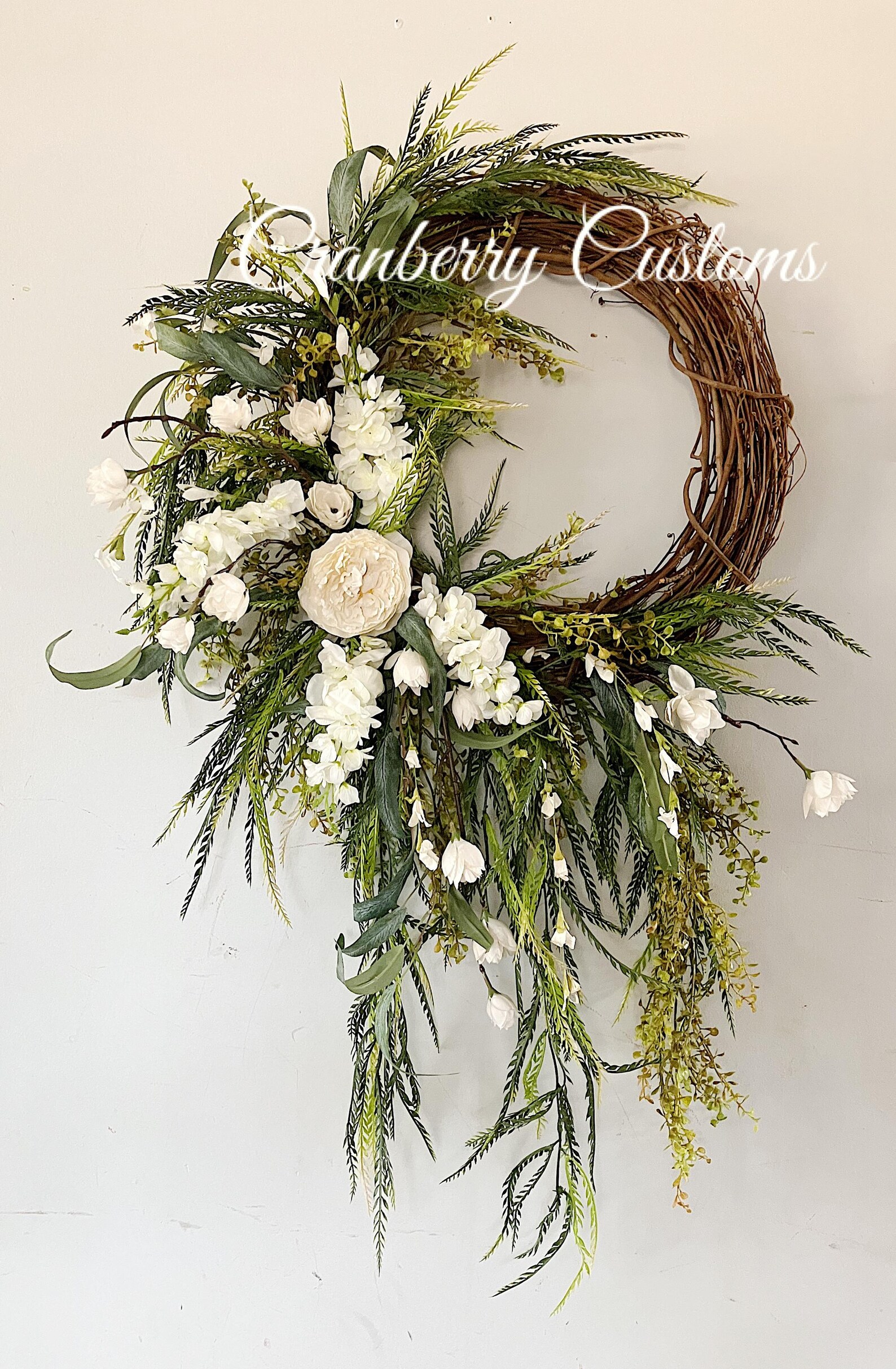 Floral Wreath. Spring Wreath. Wreath. Wreaths. 30” Wreath. Year Round ...