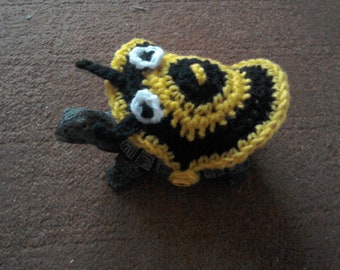 Tortoise Sweater Cozy Bumble Bee Design