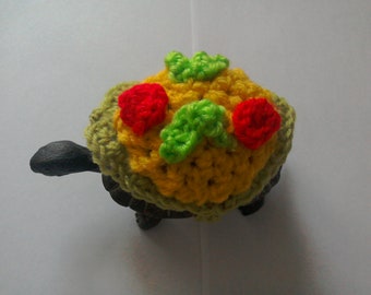 tortoise turtle cozy cover, reptile clothing, pizza tortoise costume