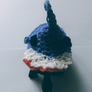 Crochet Tortoise Shark Cozy: Handmade Turtle Costume