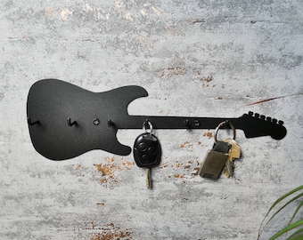 Colgador de llaves para guitarra