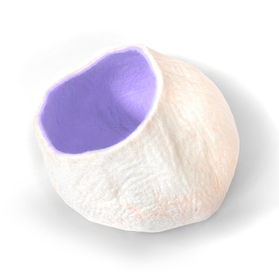 Lavender + White Wool Cave