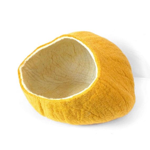 Mustard + White Wool Cave