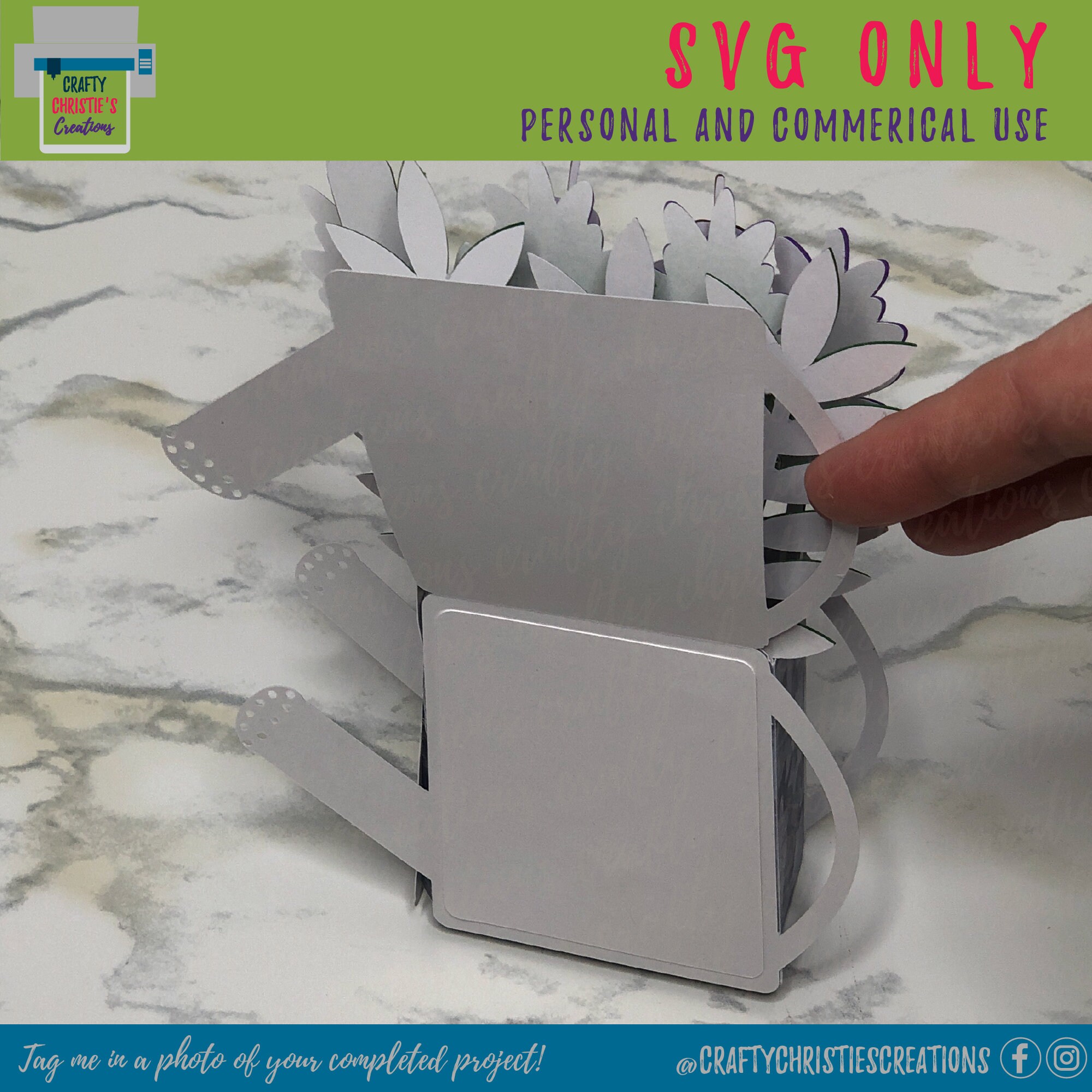 Flower Box Card Bundle SVG Birthday Card Bundle SVG Flower Etsy UK