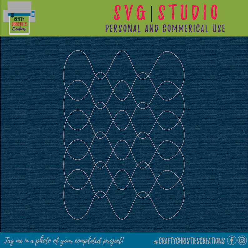 Geometric Line Art SVG Bundle: Embossing & Heat Foiling (digital ...