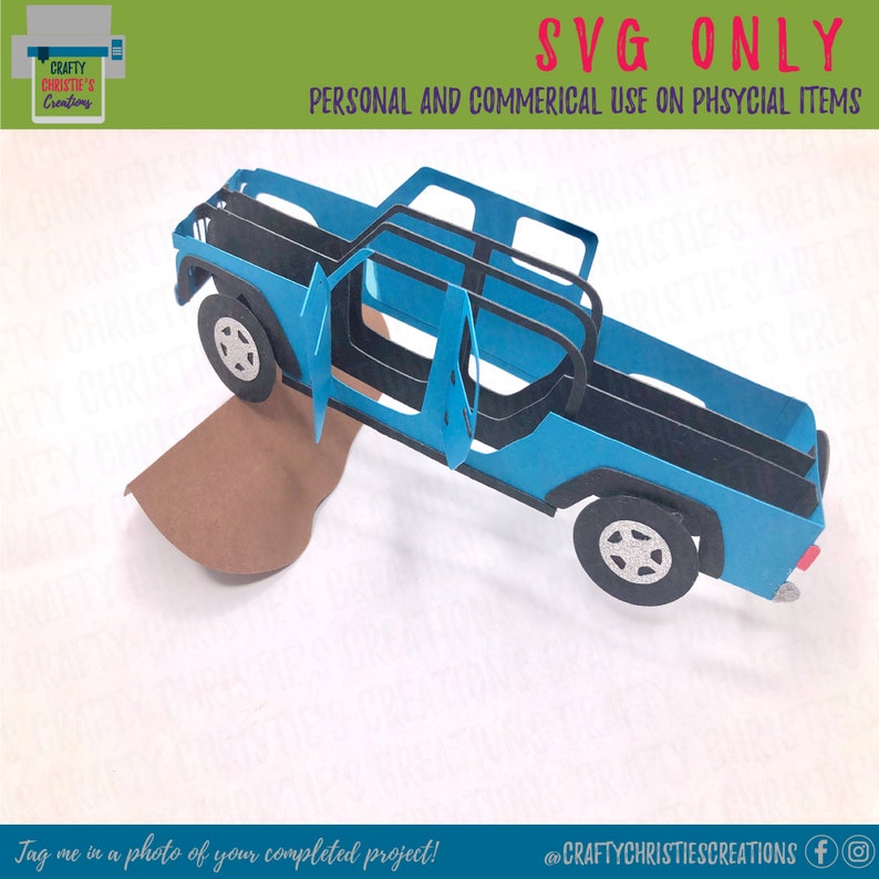 Free Free 65 Truck Pop Up Card Svg SVG PNG EPS DXF File