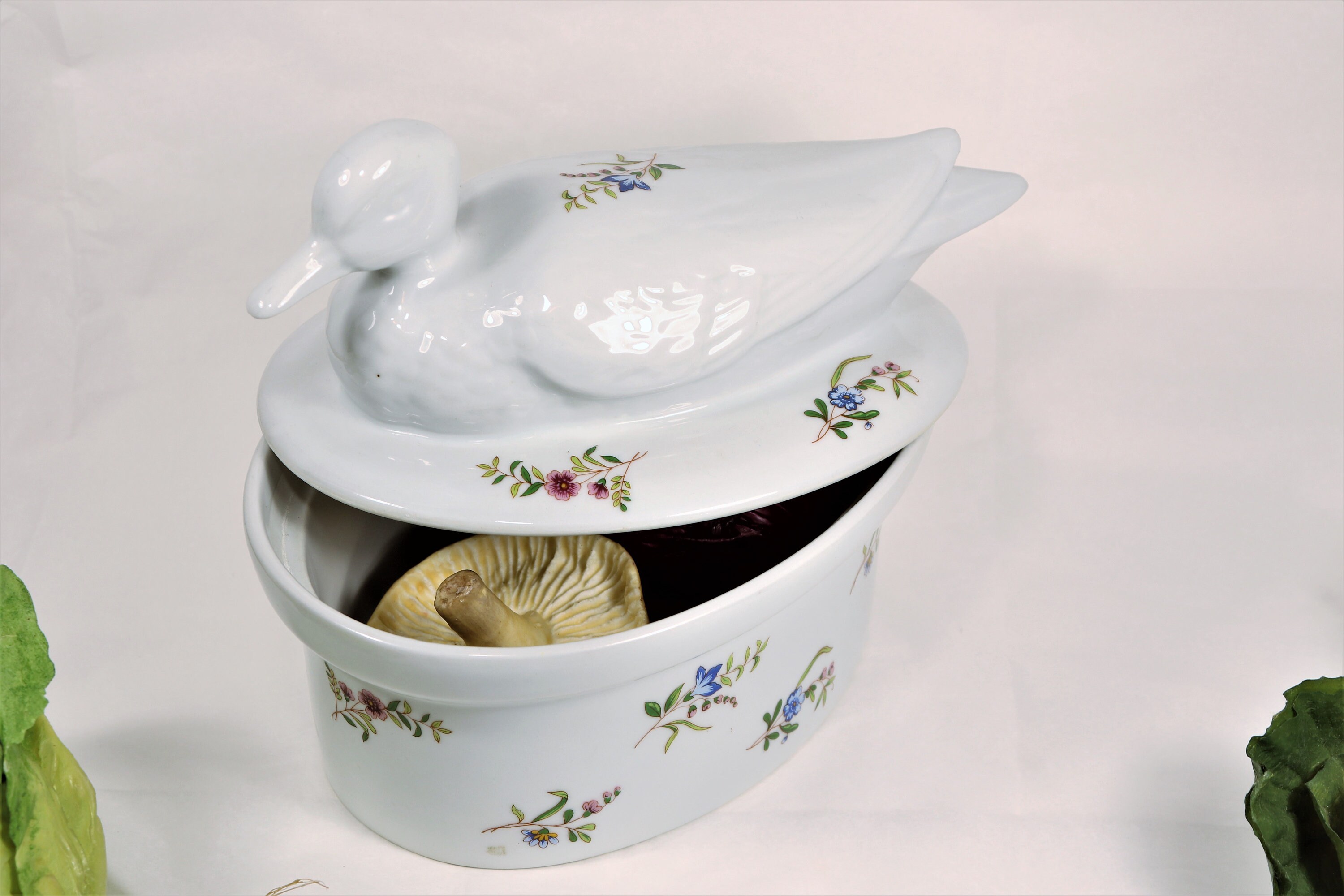 Duck Casserole Duck Casserole Dish Vintage Dish With Lid Etsy
