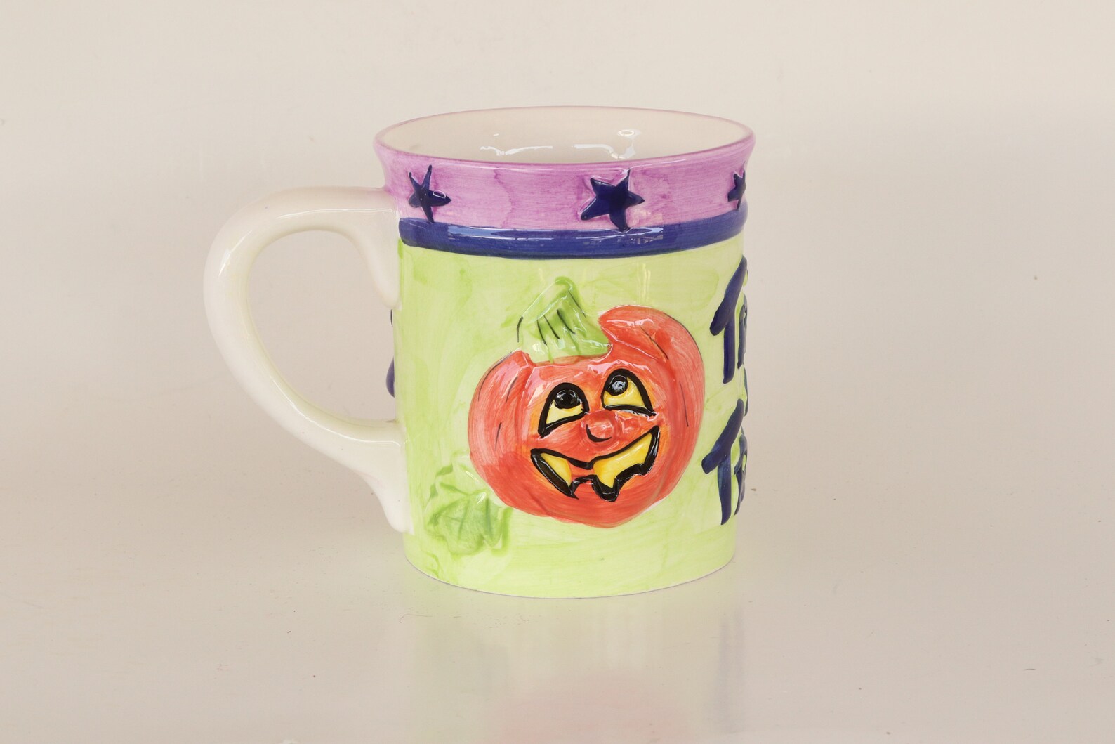 Halloween Candy Mug Jackolantern Coffee Mug Halloween Etsy