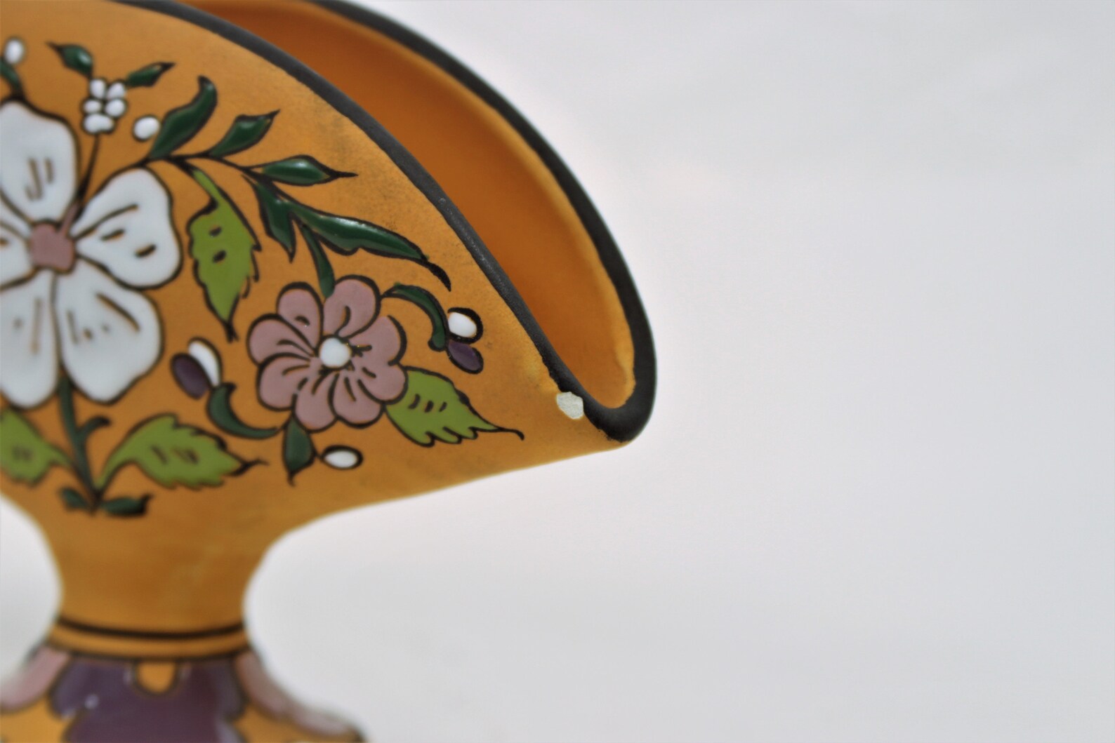 Handpainted Napkin Holder Pottery Made in Greece Napkin Etsy