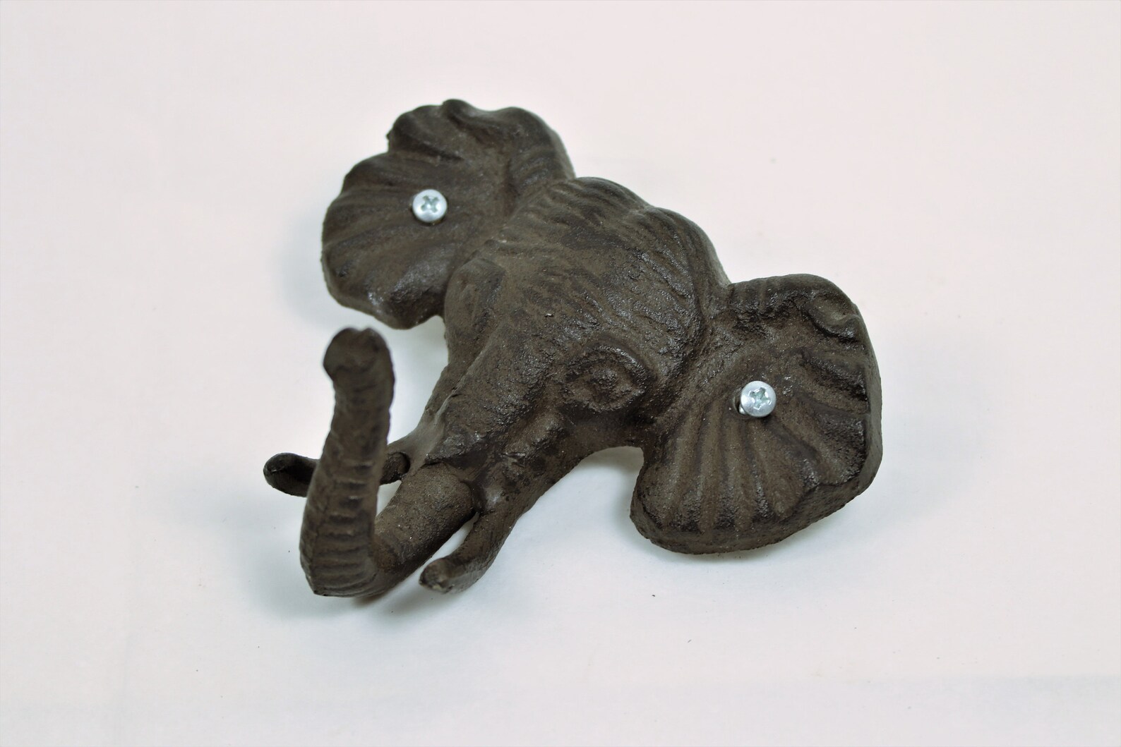 Elephant Wall Hook Metal Coat Hanger Cast Iron Elephant Coat Etsy