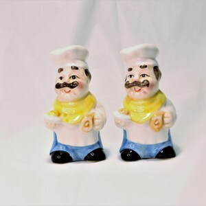 Chef Salt and Pepper shaker,
