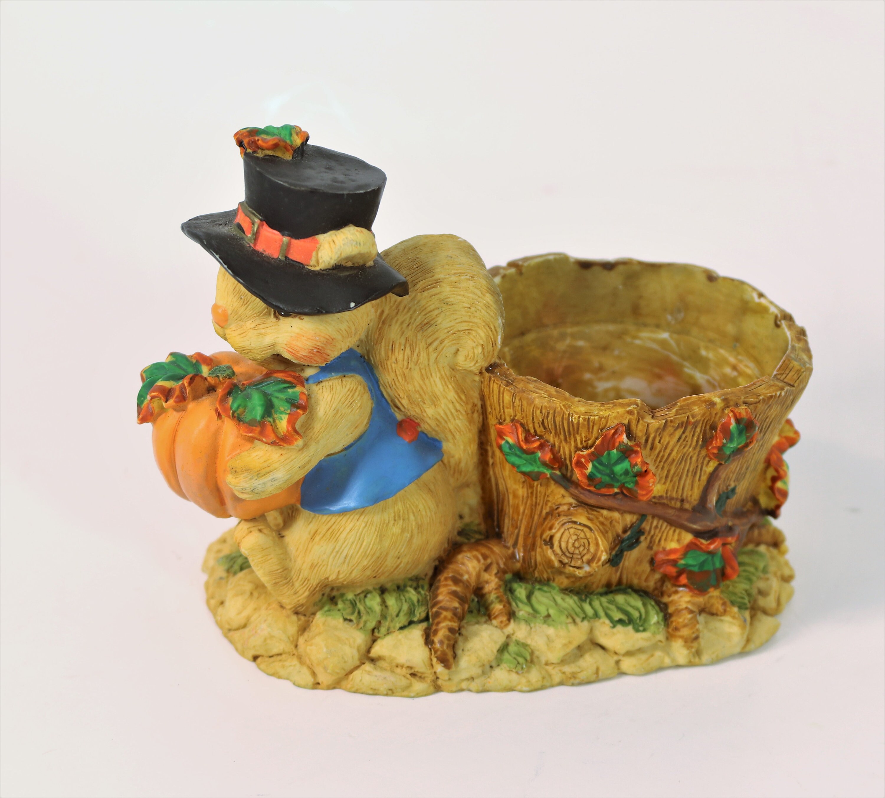 Eichhörnchen Pflanzer Thanksgiving Kürbis Pflanzer | Etsy