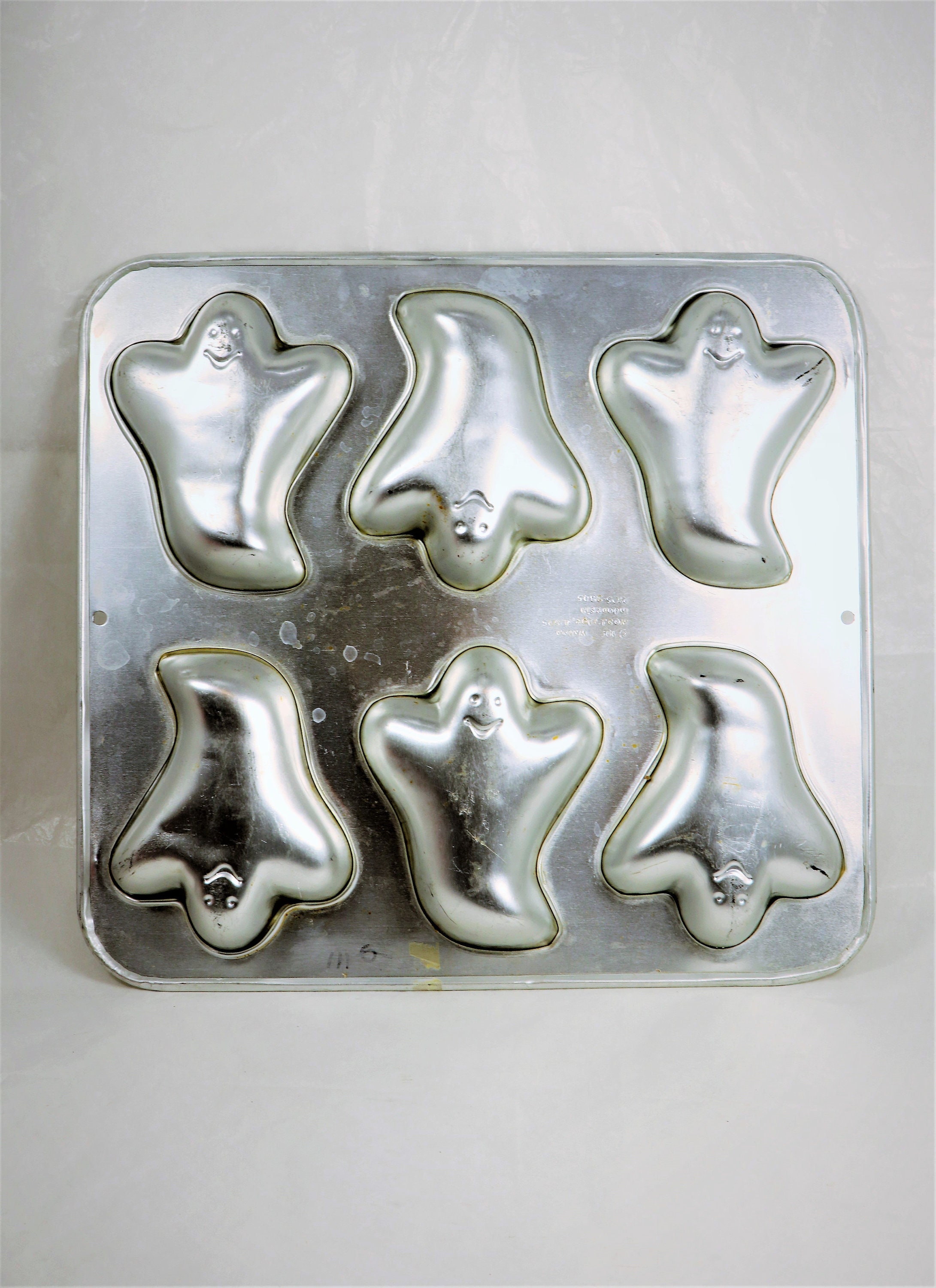 Mini Cake Tin Ghost Cake Tin Halloween Cooking Tin Vintage Etsy