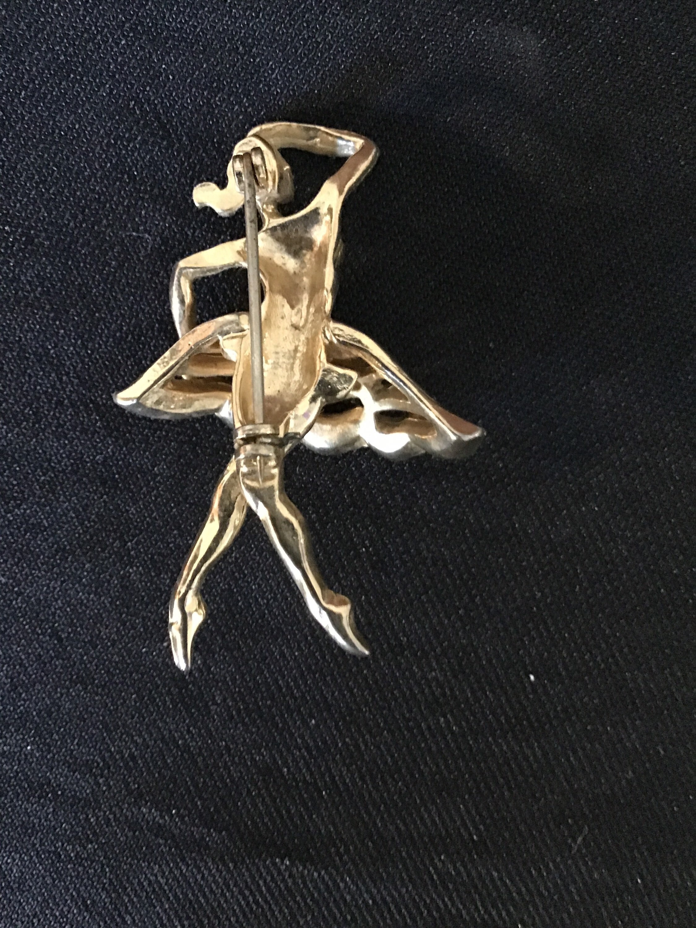 Vintage Ballerina Pin Etsy