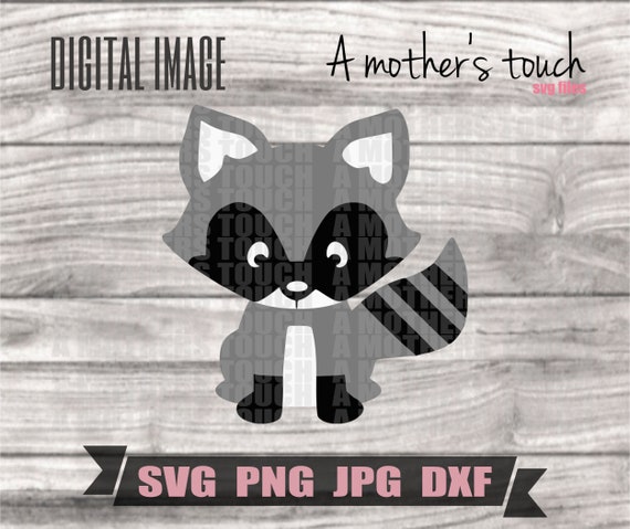 Download Baby Raccoon Svg Dxf Etsy
