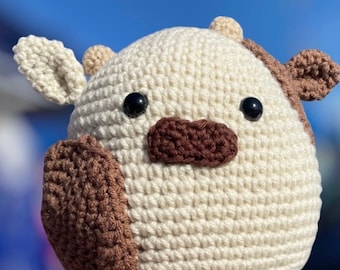 Handmade Different Flavored Cow Plushie Super Soft Plush Toy