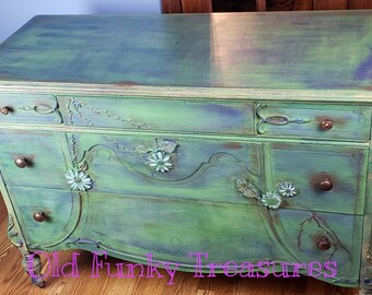 Funky Painted Furniture Etsy