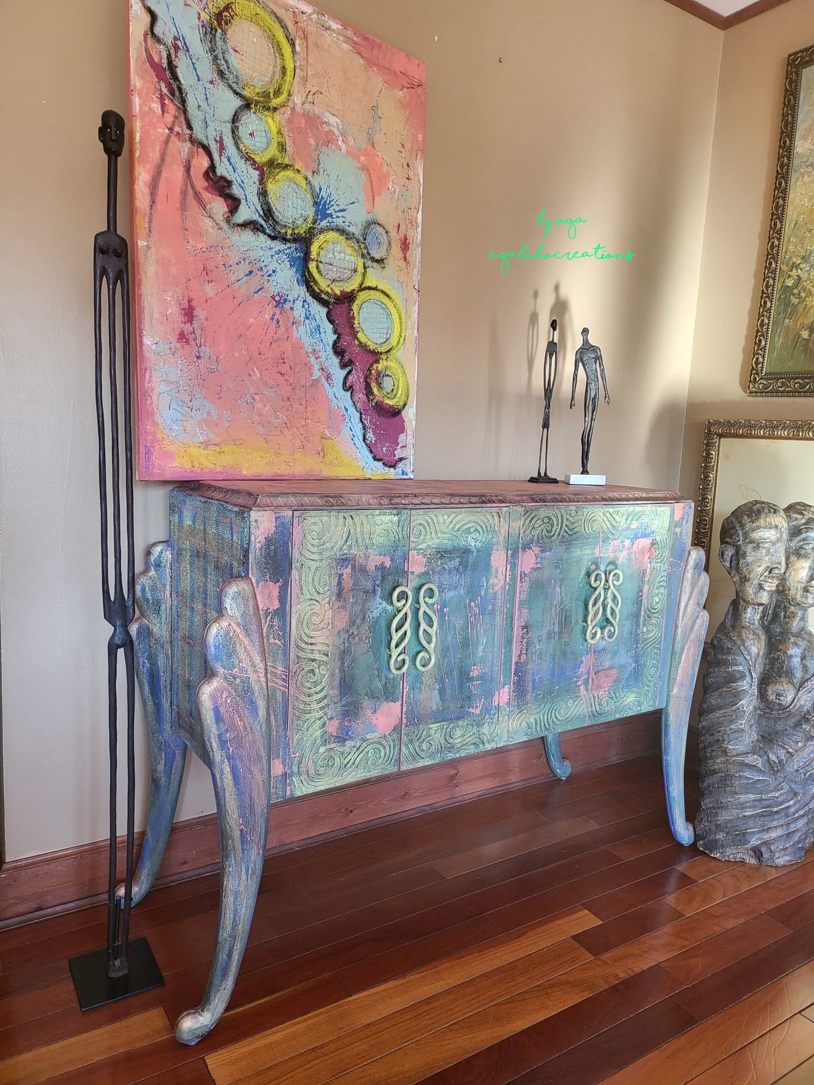 Modern Furniture Modern Boho Decor Sideboards and Buffets Etsy